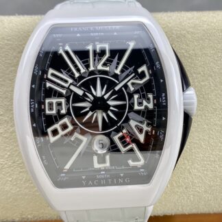 AAA Replica Franck Muller MEN’S COLLECTION V 46 SC OG ABF Factory White Strap Mens Watch | aaafactory.io