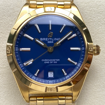 AAA Replica Breitling Chronomat K103801A1C1K1 BLS Factory Gold Strap Ladies Watch | aaafactory.io