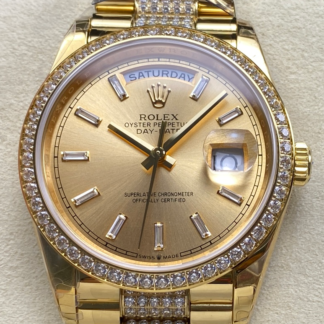 AAA Replica Rolex DayDate m128348rbr-0081 8+ Factory Double Buckle Lock Ladies Watch | aaafactory.io