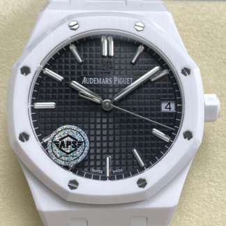 AAA Replica Audemars Piguet Royal Oak 15500 APS Factory White Ceramic Mens Watch | aaafactory.io