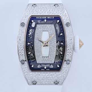 AAA Replica Richard Mille RM07-01 ZF Factory White Strap Ladies Watch | aaafactory.io
