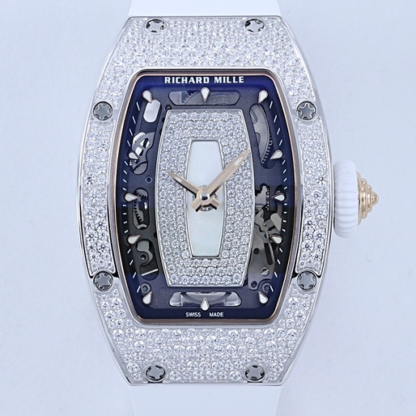 AAA Replica Richard Mille RM07-01 ZF Factory White Strap Ladies Watch | aaafactory.io