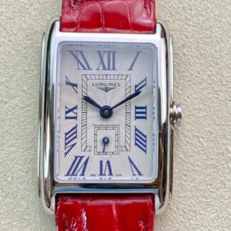 AAA Replica Longines Elegant L5.512.4.71.5 8848 Factory Red Strap Ladies Watch | aaafactory.io