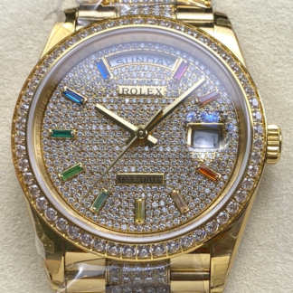 AAA Replica Rolex DayDate m128348rbr-0031 8+ Factory Week Display Ladies Watch | aaafactory.io