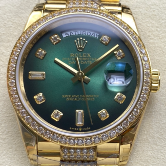 AAA Replica Rolex DayDate m128348rbr-0036 8+ Factory Round Dial Ladies Watch | aaafactory.io
