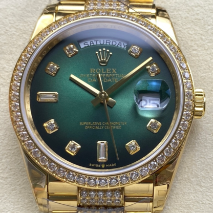 AAA Replica Rolex DayDate m128348rbr-0036 8+ Factory Round Dial Ladies Watch | aaafactory.io