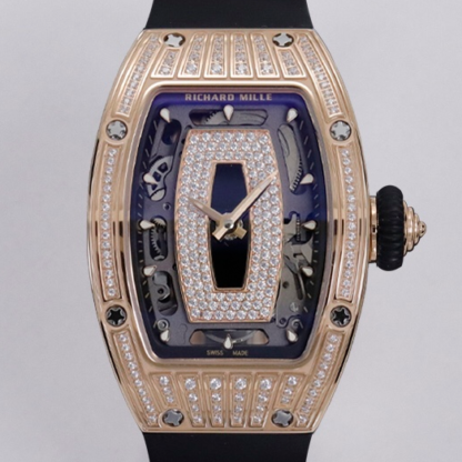 AAA Replica Richard Mille RM07-01 ZF Factory Red Gold Bezel Ladies Watch | aaafactory.io