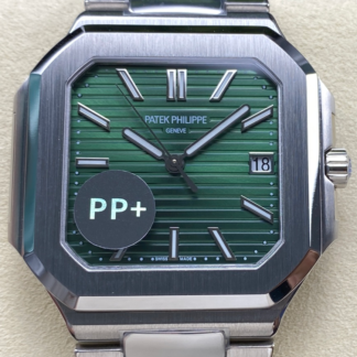 AAA Replica Patek Philippe CUBITUS 5821-1A-001 PP+ Factory Green Dial Mens Watch | aaafactory.io