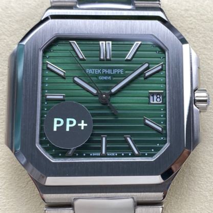 AAA Replica Patek Philippe CUBITUS 5821-1A-001 PP+ Factory Green Dial Mens Watch | aaafactory.io