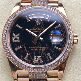 AAA Replica Rolex DayDate m128345rbr-0045 8+ Factory Ladies Watch | aaafactory.io