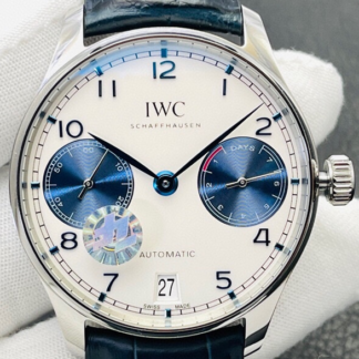 AAA Replica IWC Portugieser IW500715 ZF Factory V5 Blue Strap Mens Watch | aaafactory.io