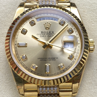AAA Replica Rolex DayDate m128238-0026 8+ Factory Champagne Dial Ladies Watch | aaafactory.io