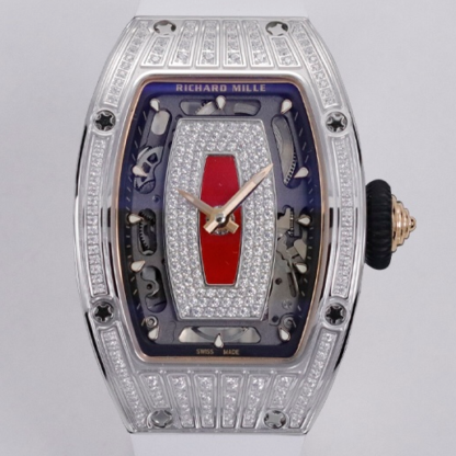 AAA Replica Richard Mille RM07-01 ZF Factory Transparent Case Back Ladies Watch | aaafactory.io