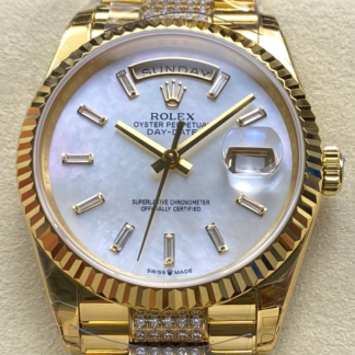 AAA Replica Rolex DayDate m128238-0124 8+ Factory Mother of Pearl Ladies Watch | aaafactory.io