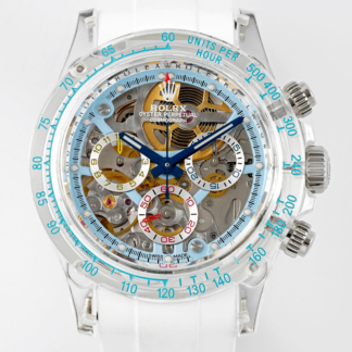 AAA Replica Rolex Cosmograph Daytona Sonic Factory White Strap Mens Watch | aaafactory.io