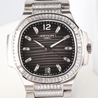 AAA Replica Patek Philippe Nautilus 7014-1G-001 GR Factory Ladies Watch | aaafactory.io