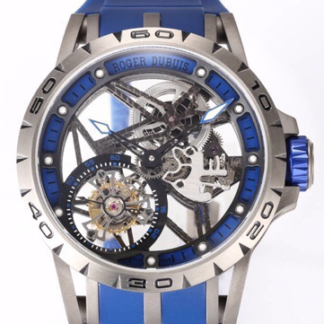 AAA Replica Roger Dubuis Excalibur RDDBEX0479 NEW Factory Blue Hollow Rim Mens Watch | aaafactory.io