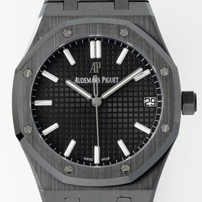 AAA Replica Audemars Piguet Royal Oak 15500 APS Factory Black Ceramic Mens Watch | aaafactory.io