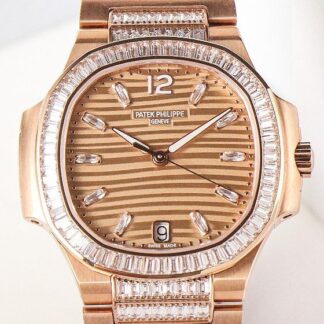 AAA Replica Patek Philippe Nautilus 7014-1R-001 GR Factory Ladies Watch | aaafactory.io