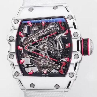 AAA Replica Richard Mille RM38-02 RM Factory White Strap Mens Watch | aaafactory.io