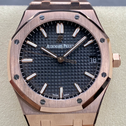 AAA Replica AP Royal Oak 15500OR.OO.1220OR.01 APS Factory Black Dial Mens Watch | aaafactory.io