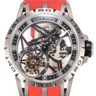 AAA Replica Roger Dubuis Excalibur RDDBEX0479 NEW Factory Red Strap Mens Watch | aaafactory.io