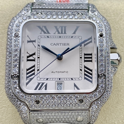 AAA Replica Cartier Santos WSSA0011 AMG Factory Mens Watch | aaafactory.io