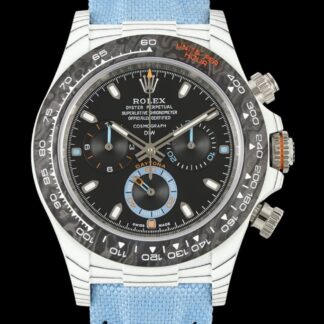 AAA Replica Rolex Cosmograph Daytona DIW Factory Blue Strap Mens Watch | aaafactory.io
