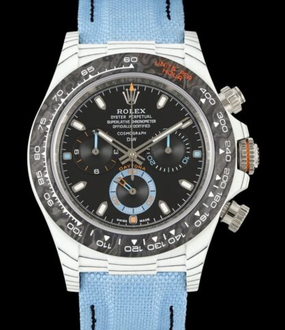 AAA Replica Rolex Cosmograph Daytona DIW Factory Blue Strap Mens Watch | aaafactory.io