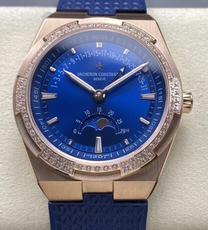 AAA Replica Vacheron Constantin Overseas 4000V-B920 GR Factory Rose Gold Mens Watch | aaafactory.io