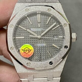 AAA Replica Audemars Piguet Royal Oak 15410 APS Factory Grey Dial Mens Watch | aaafactory.io