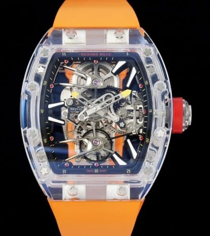 AAA Replica Richard Mille Tourbillon RM27-02 RM Factory Barrel Type Mens Watch | aaafactory.io