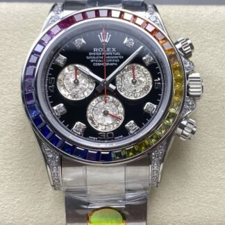 AAA Replica Rolex Daytona 116599 RBOW ZF Factory Silver Strap Mens Watch | aaafactory.io