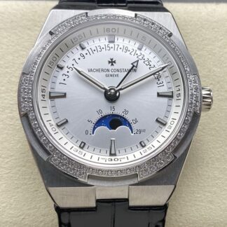AAA Replica Vacheron Constantin Overseas 4000V-B913 GR Factory Black Strap Mens Watch | aaafactory.io