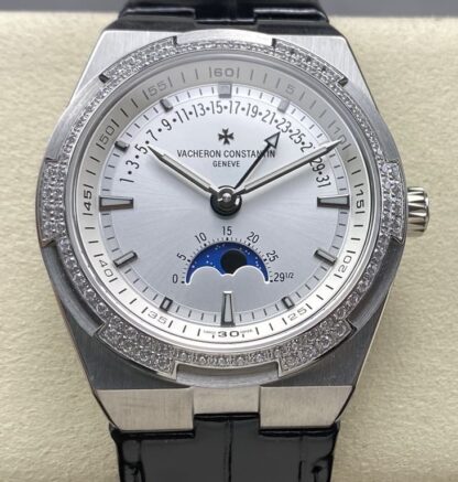 AAA Replica Vacheron Constantin Overseas 4000V-B913 GR Factory Black Strap Mens Watch | aaafactory.io