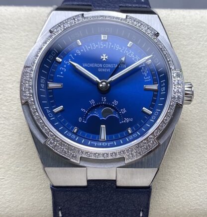 AAA Replica Vacheron Constantin Overseas 4000V-B914 GR Factory Blue Dial Mens Watch | aaafactory.io