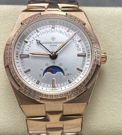 AAA Replica Vacheron Constantin Overseas 4000V-B922 GR Factory Rose Gold Mens Watch | aaafactory.io