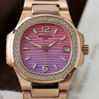 AAA Replica Patek Philippe Nautilus 7010R GR Factory Rose Gold Mens Watch | aaafactory.io