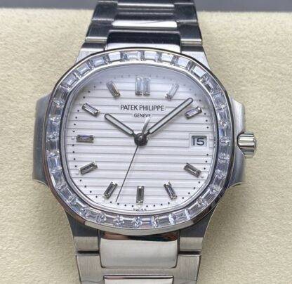 AAA Replica Patek Philippe Nautilus 5711 GR Factory Folding Clasp Mens Watch | aaafactory.io