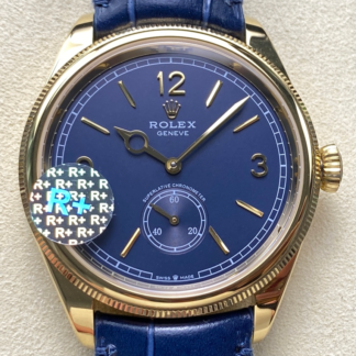 AAA Replica Rolex Perpetual 1908 m52508-0005 R+ Factory Dark Blue Dial Mens Watch | aaafactory.io