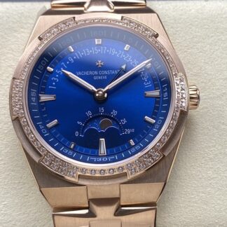 AAA Replica Vacheron Constantin Overseas 4000V-B923 GR Factory Blue Dial Mens Watch | aaafactory.io