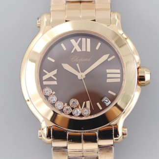 AAA Replica Chopard Happy Diamonds 277472-5003 YF Factory Dancing Crystal Ladies Watch | aaafactory.io