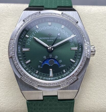 AAA Replica Vacheron Constantin Overseas 4000V-B916 GR Factory Green Dial Mens Watch | aaafactory.io