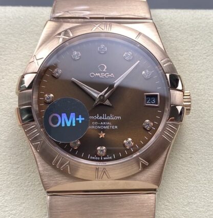 AAA Replica Omega Constellation 123.50.38.21.63.001 OM Factory Mens Watch 38MM | aaafactory.io
