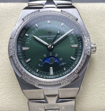 AAA Replica Vacheron Constantin Overseas 4000V-B917 GR Factory Silver Strap Mens Watch | aaafactory.io