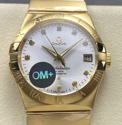 AAA Replica Omega Constellation 123.50.38.21.52.002 OM Factory Mens Watch 38MM | aaafactory.io
