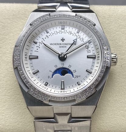 AAA Replica Vacheron Constantin Overseas 4000V-B918 GR Factory Diamond Mens Watch | aaafactory.io