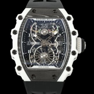 AAA Replica Richard Mille RM21-01 Tourbillon NEW Factory Mens Watch White Case | aaafactory.io