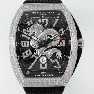 AAA Replica Franck Muller Vanguard ABF Factory Diamond Case Mens Watch | aaafactory.io