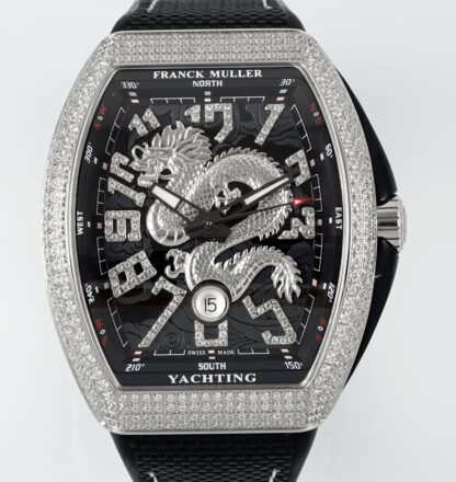 AAA Replica Franck Muller Vanguard ABF Factory Diamond Case Mens Watch | aaafactory.io